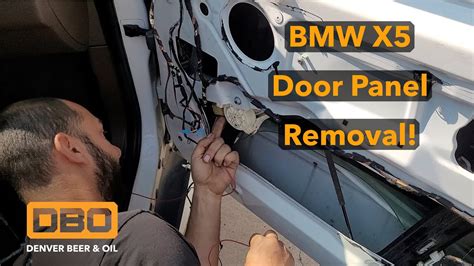 Bmw E70 X5 Door Panel And Window Removal Diy 2006 2013 Youtube