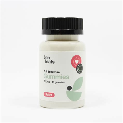 Full Spectrum Cbd Gummies For Pain Natural Zen Leafs