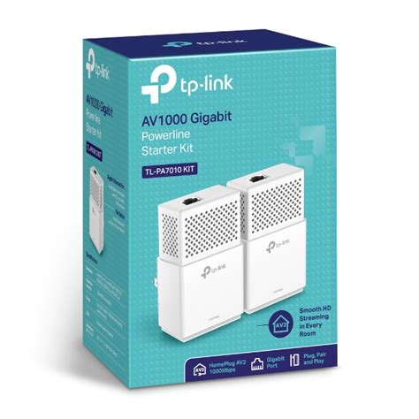 TL-PA7010 KIT | AV1000 Gigabit Powerline Starter Kit | TP-Link