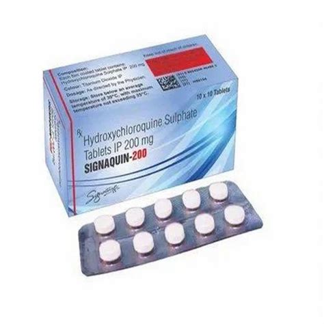 Hydroxy Chloroquine Signaquin Mg Signature Tab At Rs Box