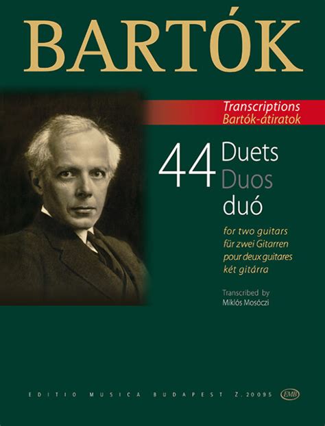 Bartók 44 Duets for two Guitars Online sheet music shop of Editio