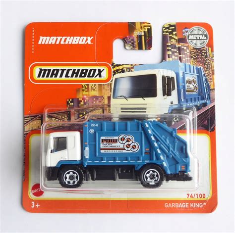 MATTEL MATCHBOX Garbage King Śmieciarka 12706925906 oficjalne