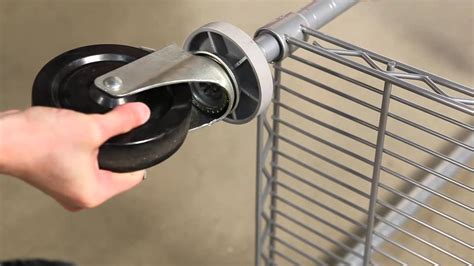 Wire Shelving Caster Assembly Youtube