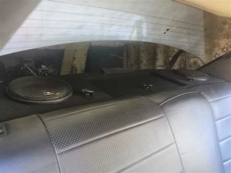 Задняя акустическая полка акцент — Hyundai Accent (2G), 1,5 л, 2007 ...