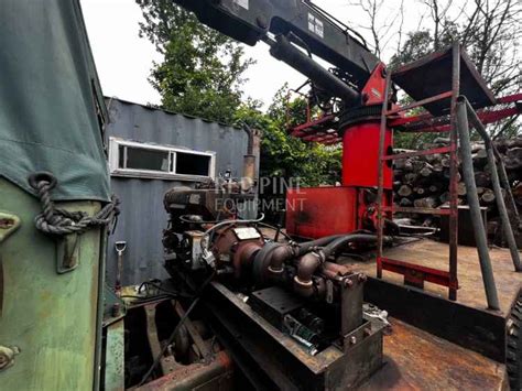 Red Pine Equipment Army Truck 6x6 With Prentice 120 Loader