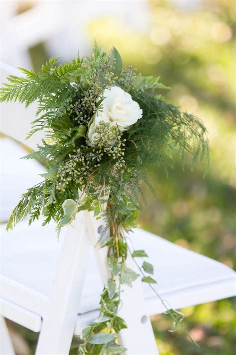 Pin By Debi Robertson On Liza S Wedding Fern Wedding Aisle Flowers