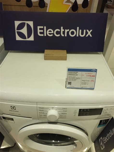 Mesin Cuci Electrolux White Kg Cicilan Bunga Ringan Proses Cepat