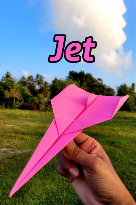 How To Make a Jet Paper Airplane - Flying Paper Jet Plane | Gedanken ...