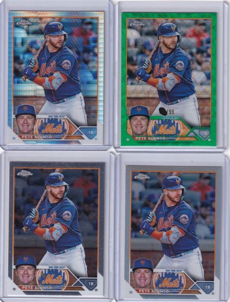 Yahoo オークション 8枚セットPete Alonso Topps Chrome 2023 9