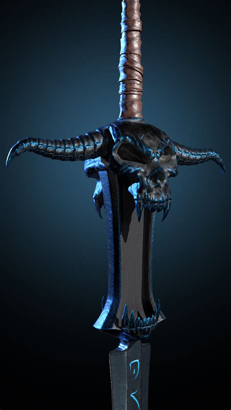 Artstation Skull Greatsword