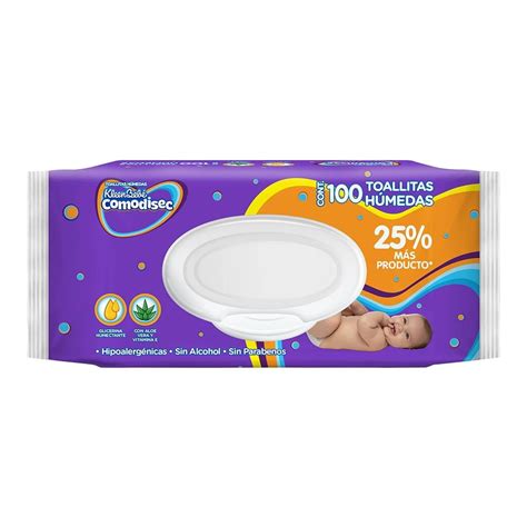 Toallitas húmedas Kleenbebé Comodisec 100 pzas Walmart