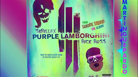 Skrillex And Rick Ross Purple Lamborghini Suicide Squad Youtube