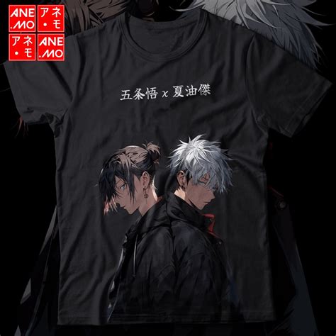 Jual Ane Mo Gojo Satoru X Geto Suguru Jujutsu Kaisen Anime Tshirt Kaos