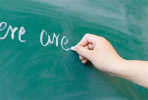 Writing On Blackboard Chalk Writing In The Daytime Blackboard Classroom Writing Photography Map