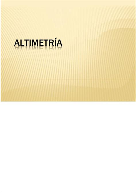 PDF Altimetria Topo II DOKUMEN TIPS