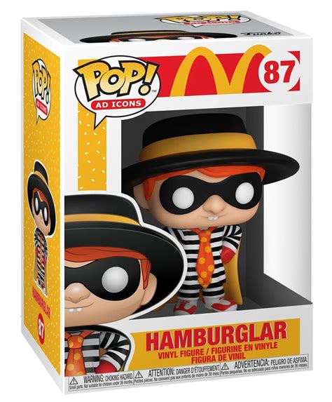 Funko Pop Ad Icons Figurka Kolekcjonerska Mcdonald S Hamburglar