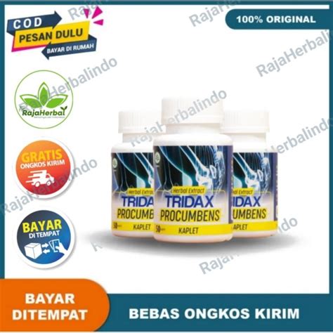 Jual Tridax Procumbens Original Kaplet Obat Herbal Rheumatik Asam Urat