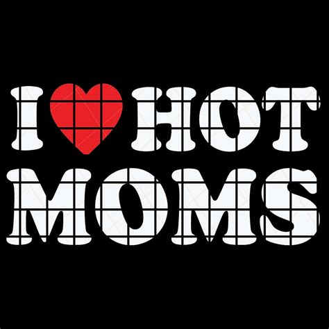 I Love Hot Dads SVG I Heart Hot Moms SVG Love Hot Dads And Etsy Australia