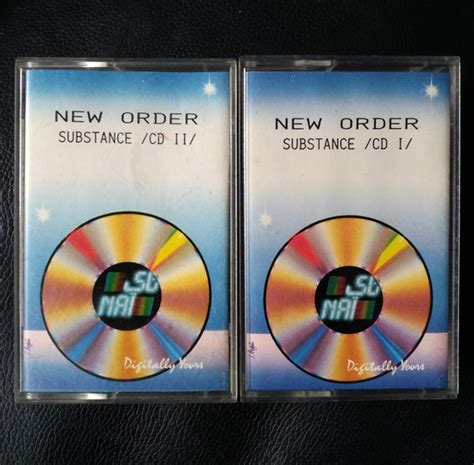 New Order Substance Chrome Cassette Discogs