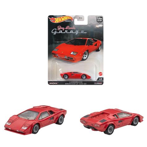 HOT WHEELS LAMBORGHINI COUNTACH LP 5000 QV RED JAY LENO S GARAGE 4