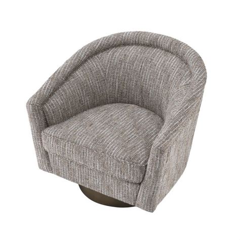 EICHHOLTZ Swivel Armchair Catene Mademoiselle Beige Wilhelmina