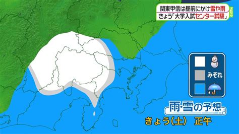 関東甲信 内陸や山沿いで大雪に注意（2020年1月18日掲載）｜日テレnews Nnn