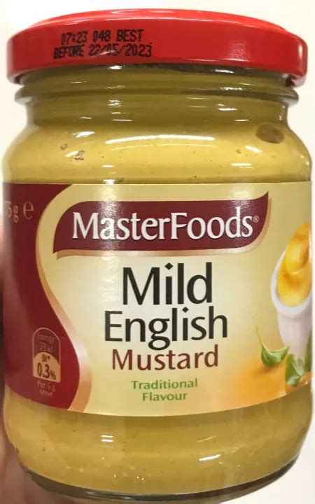 Masterfoods Mild English Mustard 175g Lazada Ph