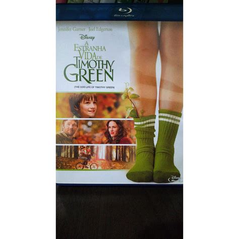 Blu Ray Disney A Estranha Vida De Timothy Green Shopee Brasil