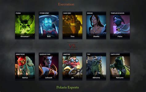 Polaris Vs Xctn Match On Bts Pro Series S Dota