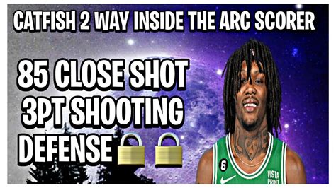 BEST CENTER BUILD NBA 2K23 CURRENT GEN CATFISH 2 WAY INSIDE THE ARC