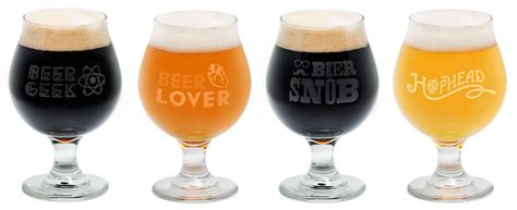 GIVEAWAY: A Set Of 4 Personality Craft Beer Glasses