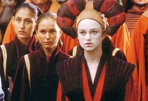 Natalie Portman And Keira Knightley In Star Wars The Phantom Menace