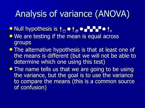 Ppt Analysis Of Variance Anova Powerpoint Presentation Free Download Id 9561838