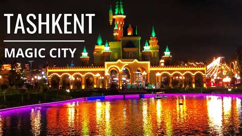 Magic city of Tashkent Uzbekistan Free entrance park Узбекистан