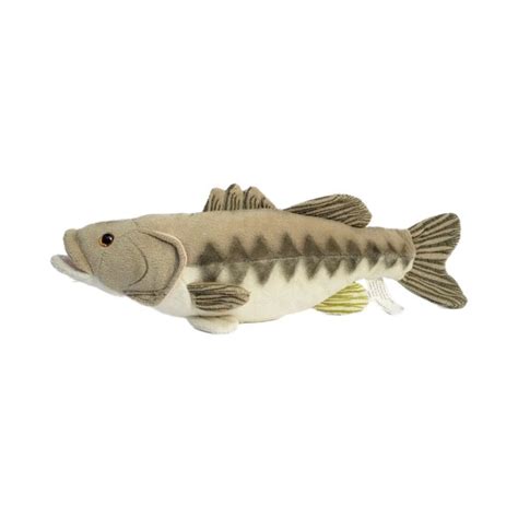 Cabin Critters Fish Largemouth Bass Freshwater Plush Stuffed Toy 16