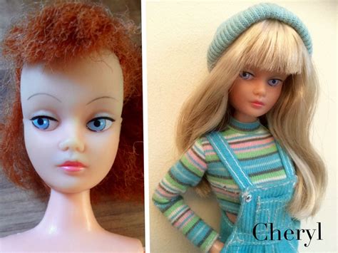 Before And After Action Girl Rerooted Sindy Doll Dolls Before And