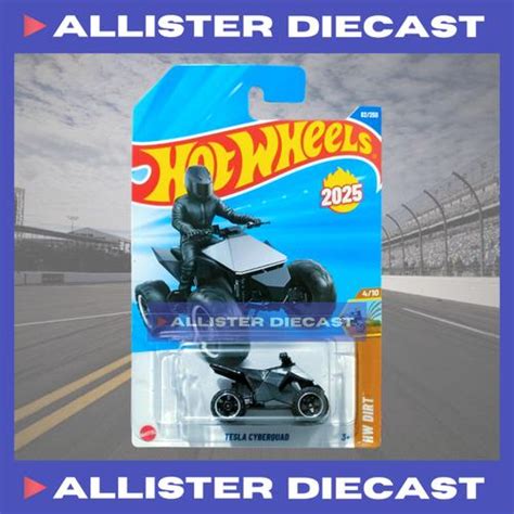 Jual Hot Wheels Tesla Cyberquad Silver Hotwheels Tesla Cyberquad Hw Dirt Hot Wheels Tesla