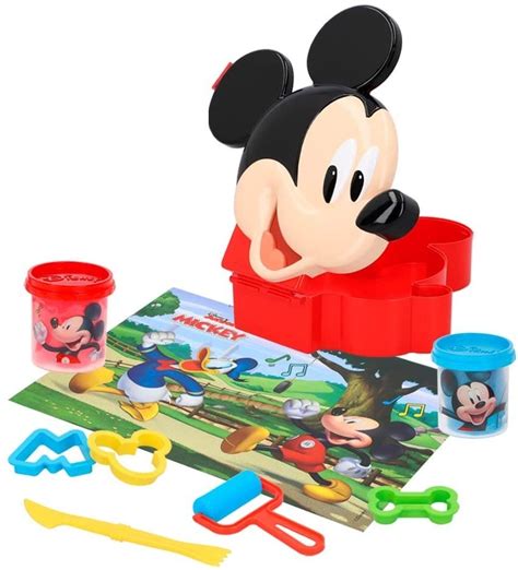 Set Malet N D Mickey Moldes De Plastilina Meses Sin Intereses