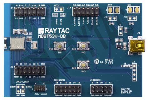 Bluetooth Low Energy Module Development Board Mdbt V Db Oz Robotics