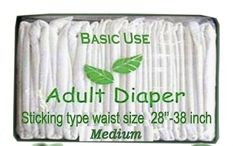 Ub Adult Diapers Medium Wholesale Pack Of 20pcs Health