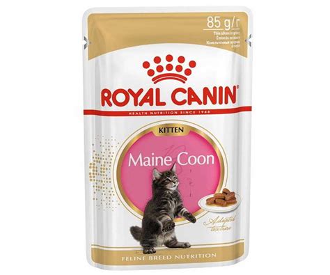 Влажный Корм Royal Canin (Роял Канин) Для Котят Породы Мейн-кун Kitten ...