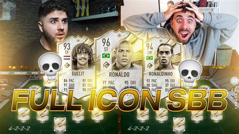 Fifa 23 Big Rip☠️ Full Icon Sbb😱🔥 Squad Builder Battle 🔥 Youtube