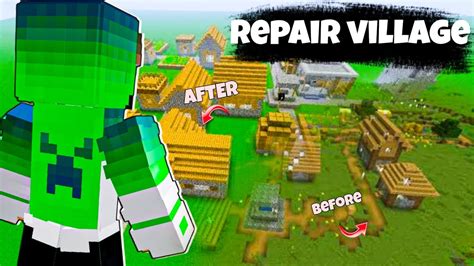 Renovate The Village Minecraft Super Flat Super Flat Survival