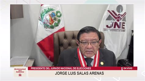 JNE Perú on Twitter En conmemoración por el DíaDeLaDemocracia el