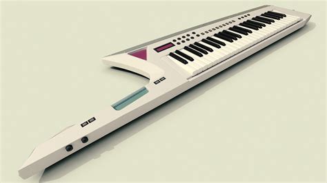 ArtStation - keytar Musical instruments full detail low poly and high ...