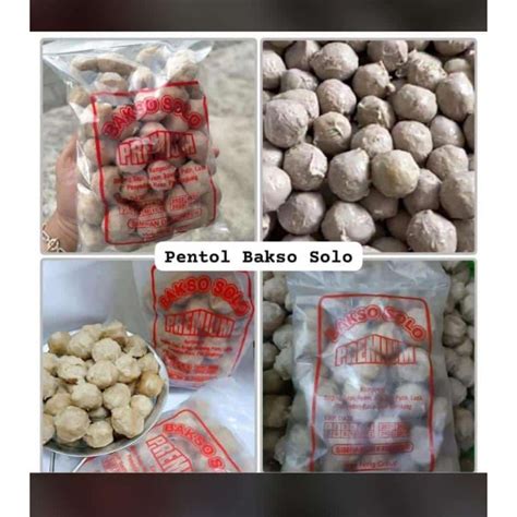 Jual Bakso solo premium yuk Ning grub/Bakso sapi enak /Bakso sapi halus | Shopee Indonesia