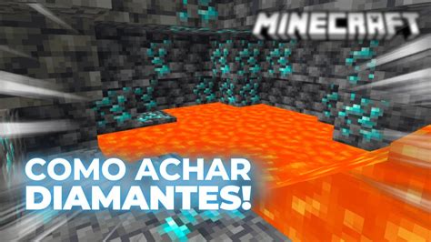 Como ACHAR DIAMANTES No MINECRAFT Dima YouTube