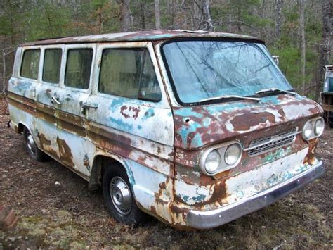 1965 Chevy Corvair Greenbrier Van Project 110hp Titled 732 Of 1528