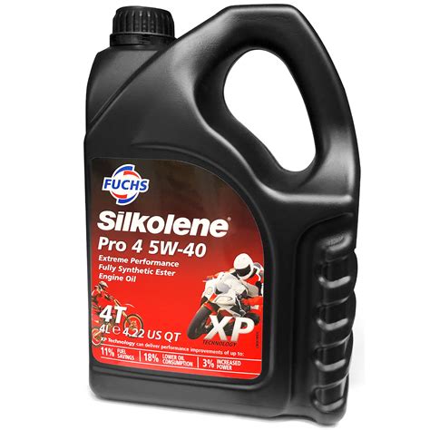 Silkolene Pro Xp W Fully Synthetic Motorcycle Engine Oil W