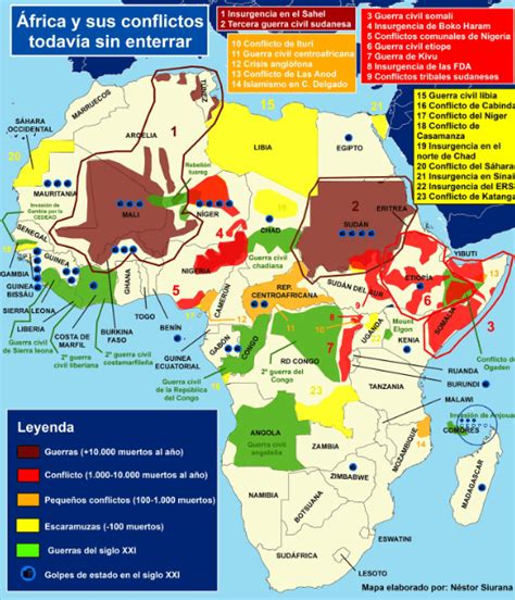 Frica Y Sus Conflictos Sin Terminar Geopol